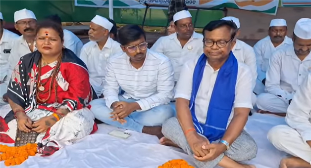 Khabar Odisha:odisha-congress-starts-peaceful-protest-against-pm-modi-visit