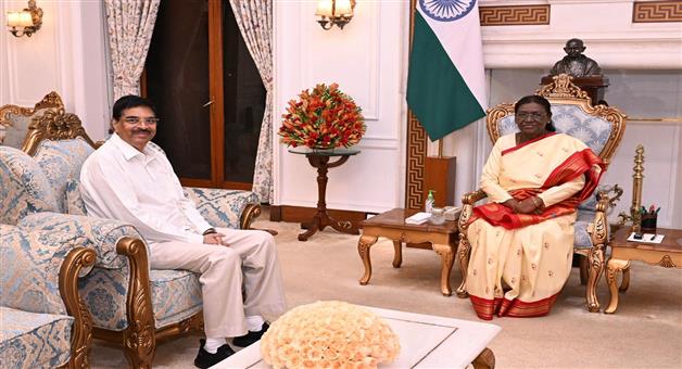 Khabar Odisha:odisha-governor-hari-babu-kambhampati-meets-president-droupadi-murmu