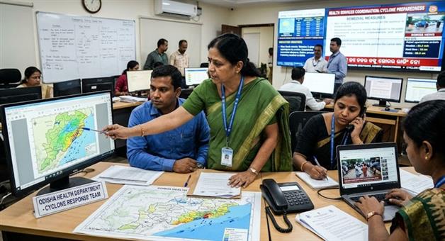 Khabar Odisha:odisha-health-department-high-alert-cyclone-preparedness-leaves-canceled