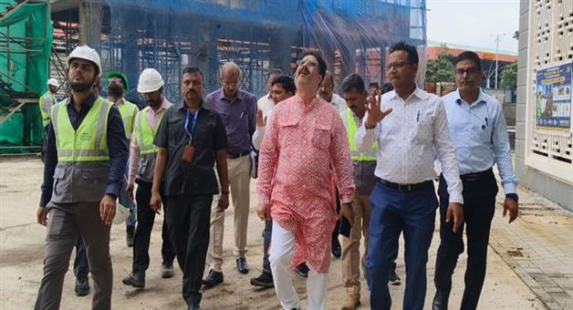 Khabar Odisha:odisha-hud-minister-explores-cidcos-modern-construction-models-for-affordable-housing
