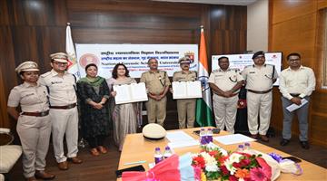Khabar Odisha:odisha-police-and-nfsu-signed-five-year-mou