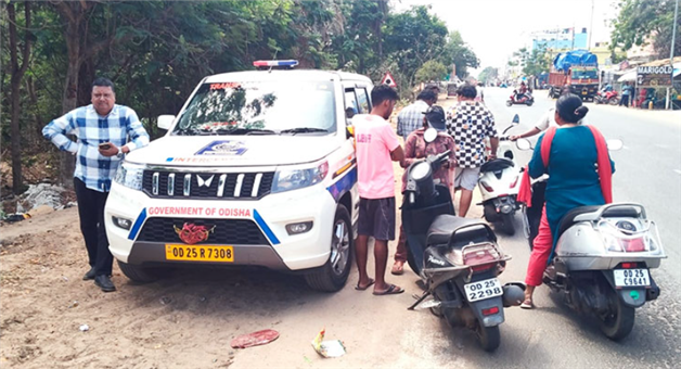 Khabar Odisha:odisha-road-safety-drive-fine-17k-challans-issued