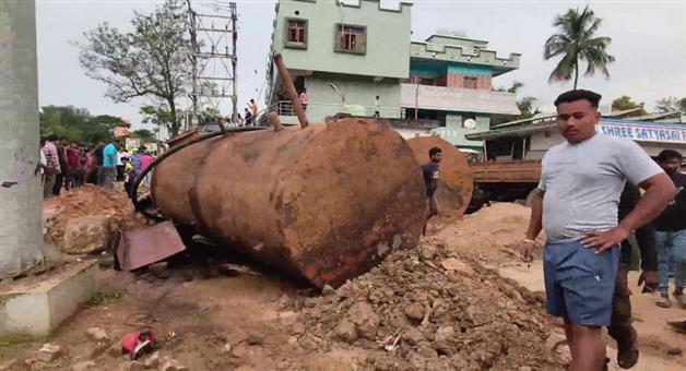 Khabar Odisha:one-dead-blast-in-petrol-pump-at-nilagiri