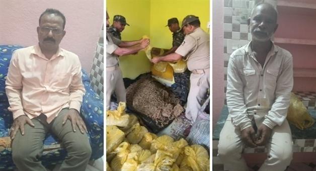 Khabar Odisha:over-1-quintal-ganja-seized-in-puri-two-held