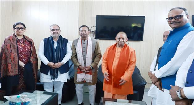 Khabar Odisha:pankaj-chaudhury-files-nomination-for-up-bjp-president-election