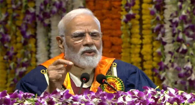 Khabar Odisha:pm-modi-attends-iit-delhi-57th-convocation-ceremony