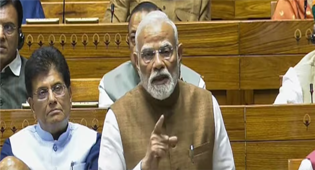 Khabar Odisha:pm-modi-lok-sabha-speech-middle-east-crisis-corporate-bill-2026