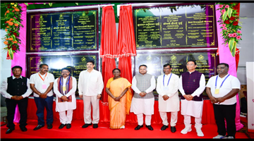 Khabar Odisha:president-inaugurates-rairangpur-district-police