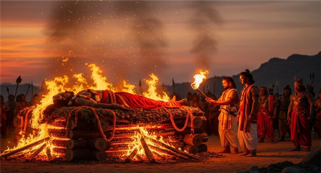 Khabar Odisha:ravana-funeral-rites-ramayana