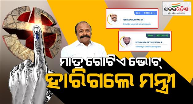 Khabar Odisha:seenivasa-sethupathy-r-won-with-a-single-vote