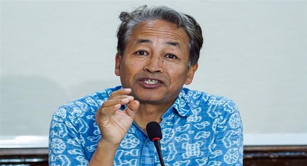 Khabar Odisha:sonam-wangchuk-warns-protest-ban-sri-lanka-bangladesh-example