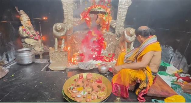 Khabar Odisha:special-ritual-in-maa-majhighariani-temple-for-saptapuri-amavasya