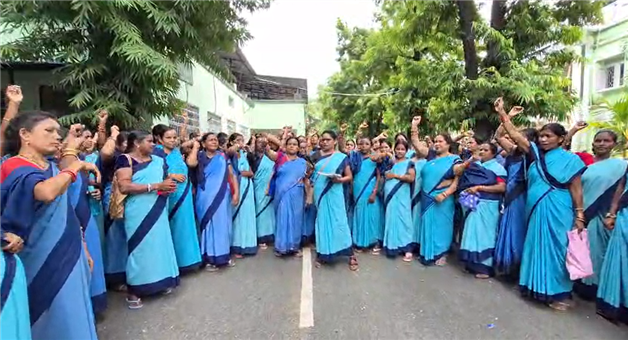 Khabar Odisha:state-wide-asha-workers-protest