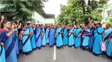 Khabar Odisha:state-wide-asha-workers-protest