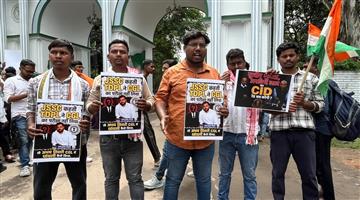 Khabar Odisha:student-protest-starts-towards-jharkhand-bidhan-sabha