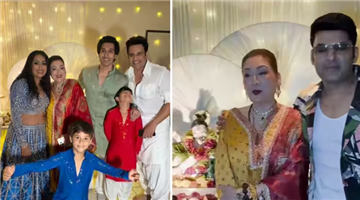 Khabar Odisha:sunita-ahuja-visits-krushna-abhishek-home-ganpati-celebration
