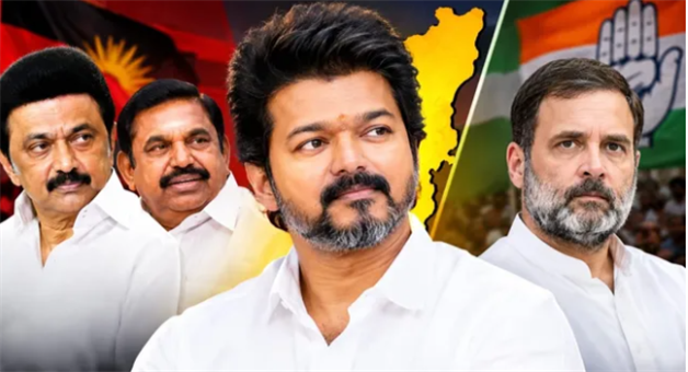 Khabar Odisha:tamil-nadu-politics-thalapathy-vijay-tvk-alliance