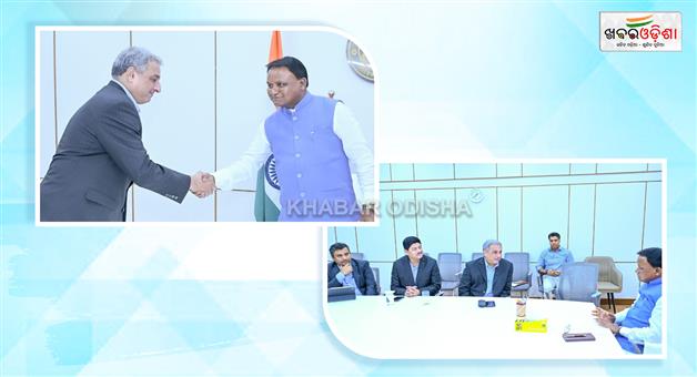 Khabar Odisha:tata-steel-md-t-v-narendran-meets-odisha-cm-mohan-majhi-to-discuss-investment-opportunities
