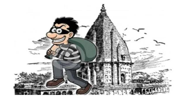 Khabar Odisha:temple-theft-in-ganjam-miscreants-break-kalii-temple-lock-loot-donation-hundi