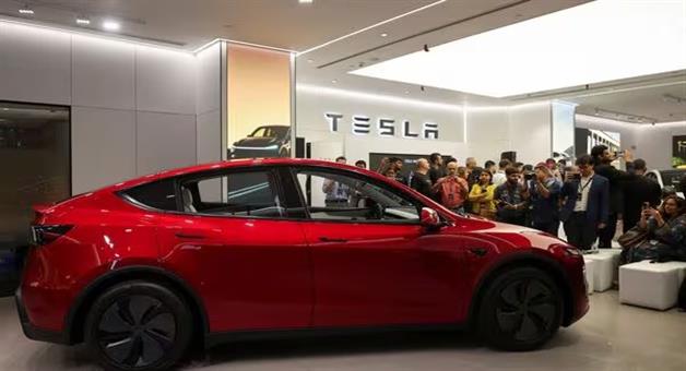 Khabar Odisha:tesla-first-showroom-launch-in-india-in-mumbai-bkc