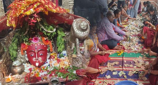 Khabar Odisha:the-hundi-counting-of-maa-majhighariani-temple-has-been-completed