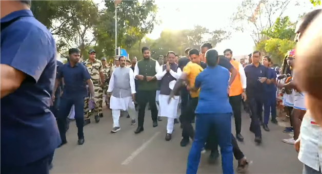 Khabar Odisha:there-has-been-no-breach-in-the-security-of-cm-majhi