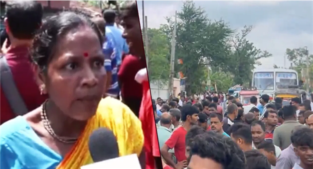 Khabar Odisha:tmc-leader-threatens-bjp-workers-west-bengal-panchayat-election-violence