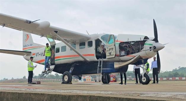 Khabar Odisha:trial-run-successful-at-malkangiri-airport-in-odisha-regular-flight-services-await-final-approval