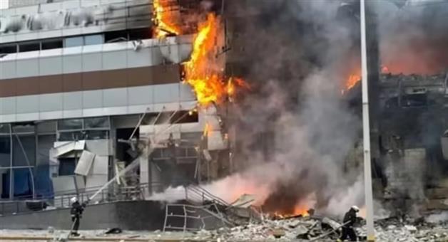 Khabar Odisha:ukraines-drone-attack-burns-factory-in-russia