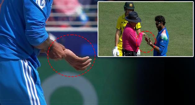 Khabar Odisha:umpire-told-ravindra-jadeja-to-remove-the-tape-from-his-bowling-hands