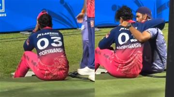 Khabar Odisha:vaibhav-sooryavanshi-breaks-down-in-tears-after-rr-lost-to-kkr