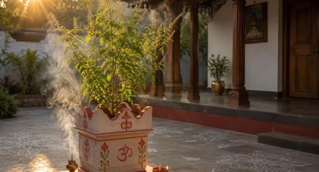 Khabar Odisha:vastu-tips-tulsi-plant-main-entrance-rules