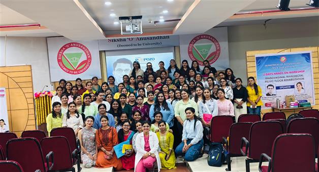 Khabar Odisha:workshop-on-Transvaginal-and-Transrectal-pelvic-floor-rehabilitation